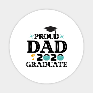 Proud Dad Of A 2020 Graduate Magnet